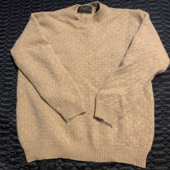 Beige wool sweater - Picture 1 of 5